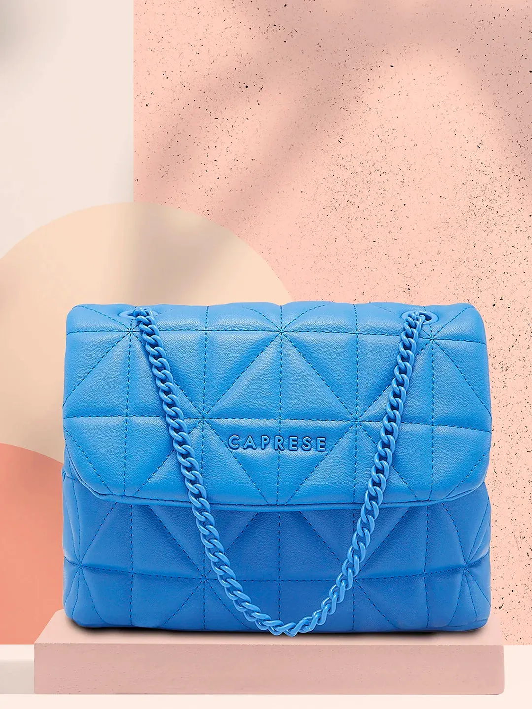 Caprese Rabi Medium Blue Sling Bag