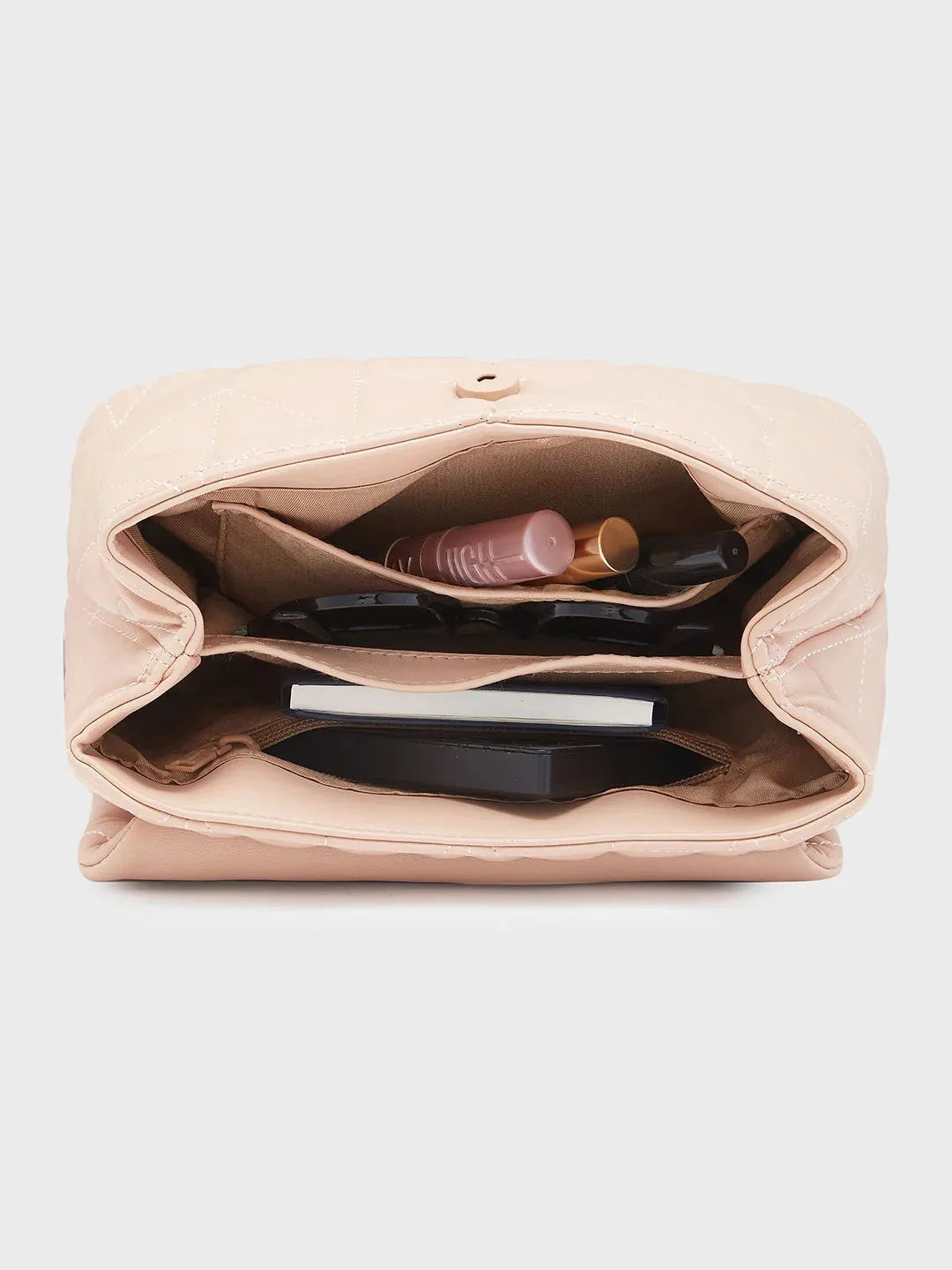 Caprese Rabi Medium Brown Sling Bag
