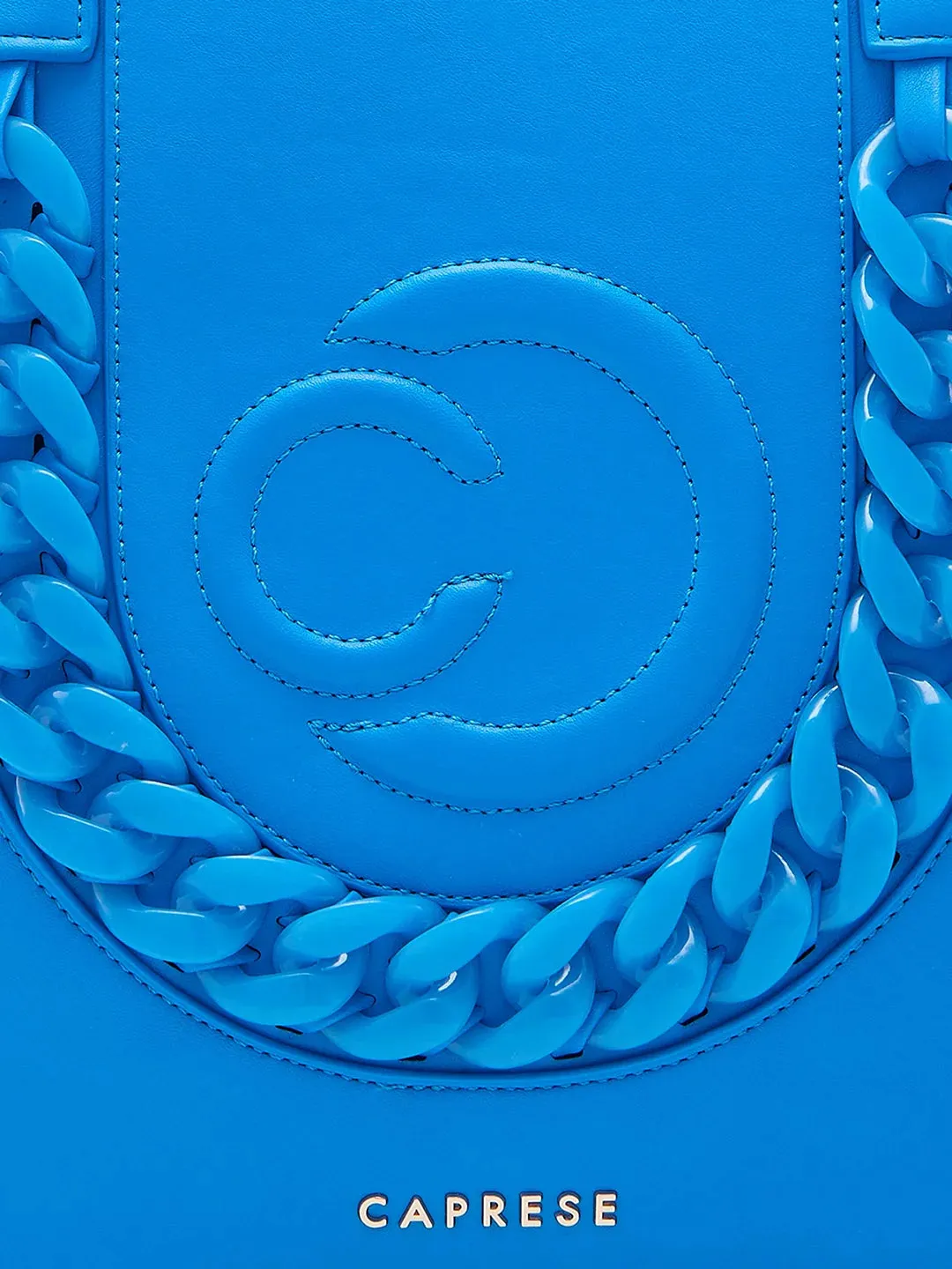 Caprese Roxana Medium Blue Tote Bag