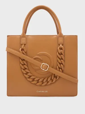 Caprese Roxana Medium Brown Tote Bag