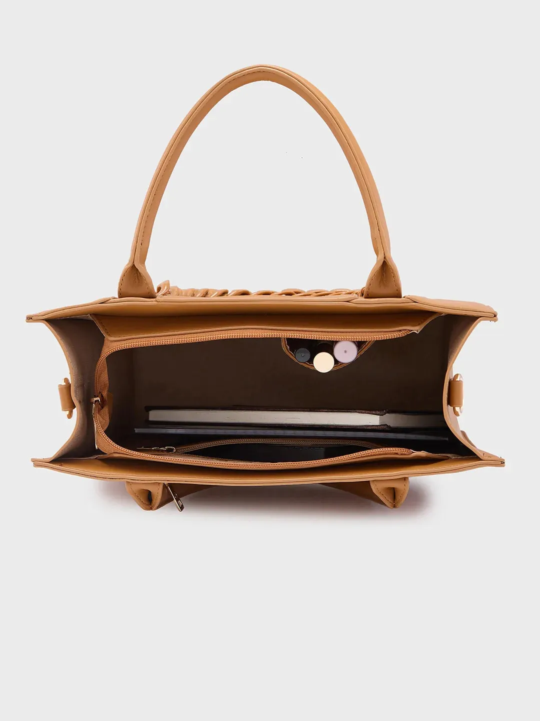 Caprese Roxana Medium Brown Tote Bag
