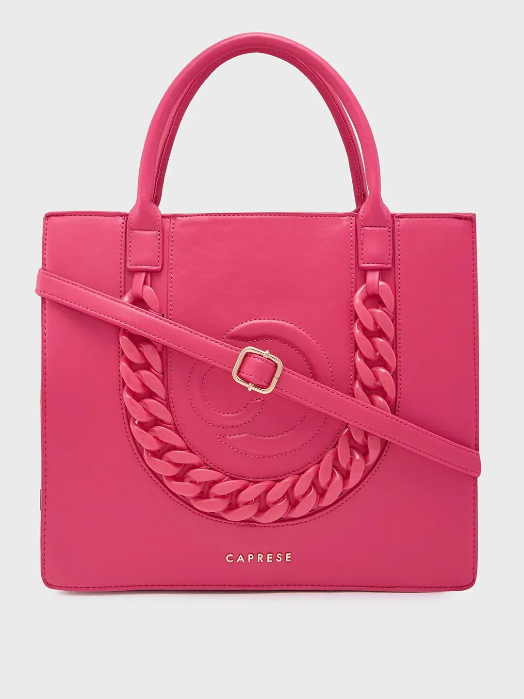 Caprese Roxana Medium Pink Tote Bag