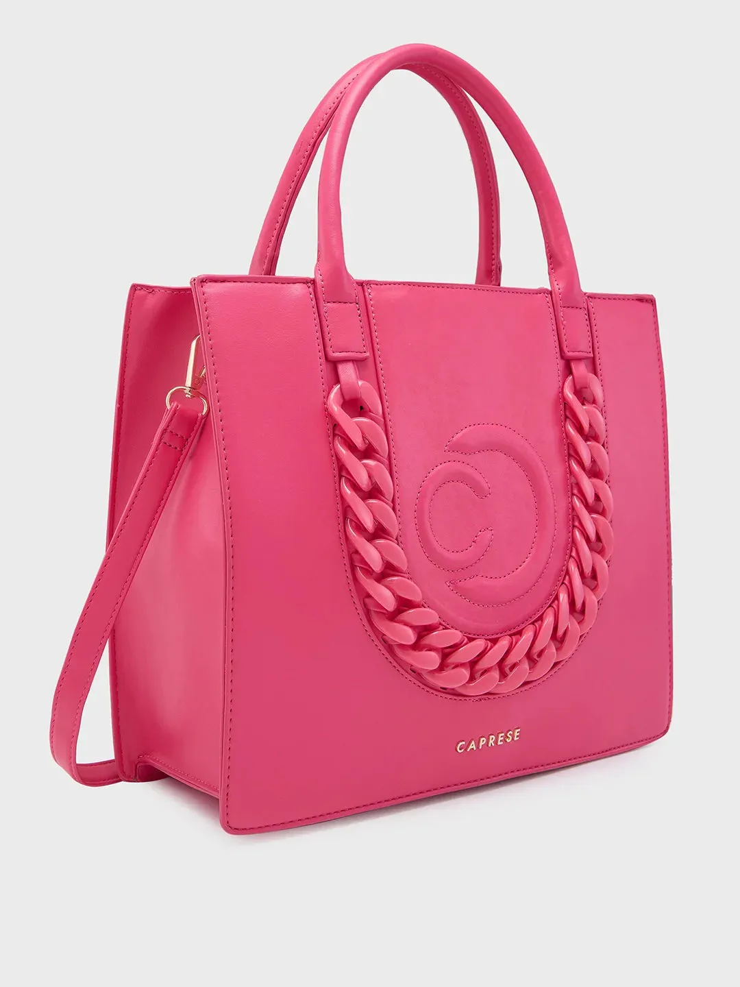 Caprese Roxana Medium Pink Tote Bag