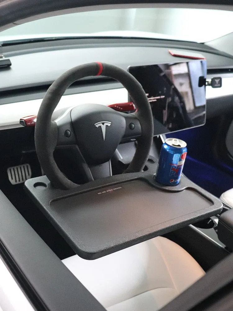 Car Travel Eating Table Laptop Desk for Tesla Model 3 X S Y
