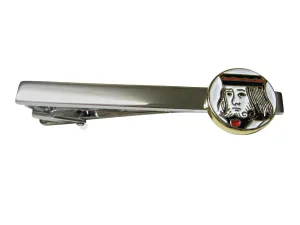 Card Face Square Tie Clip