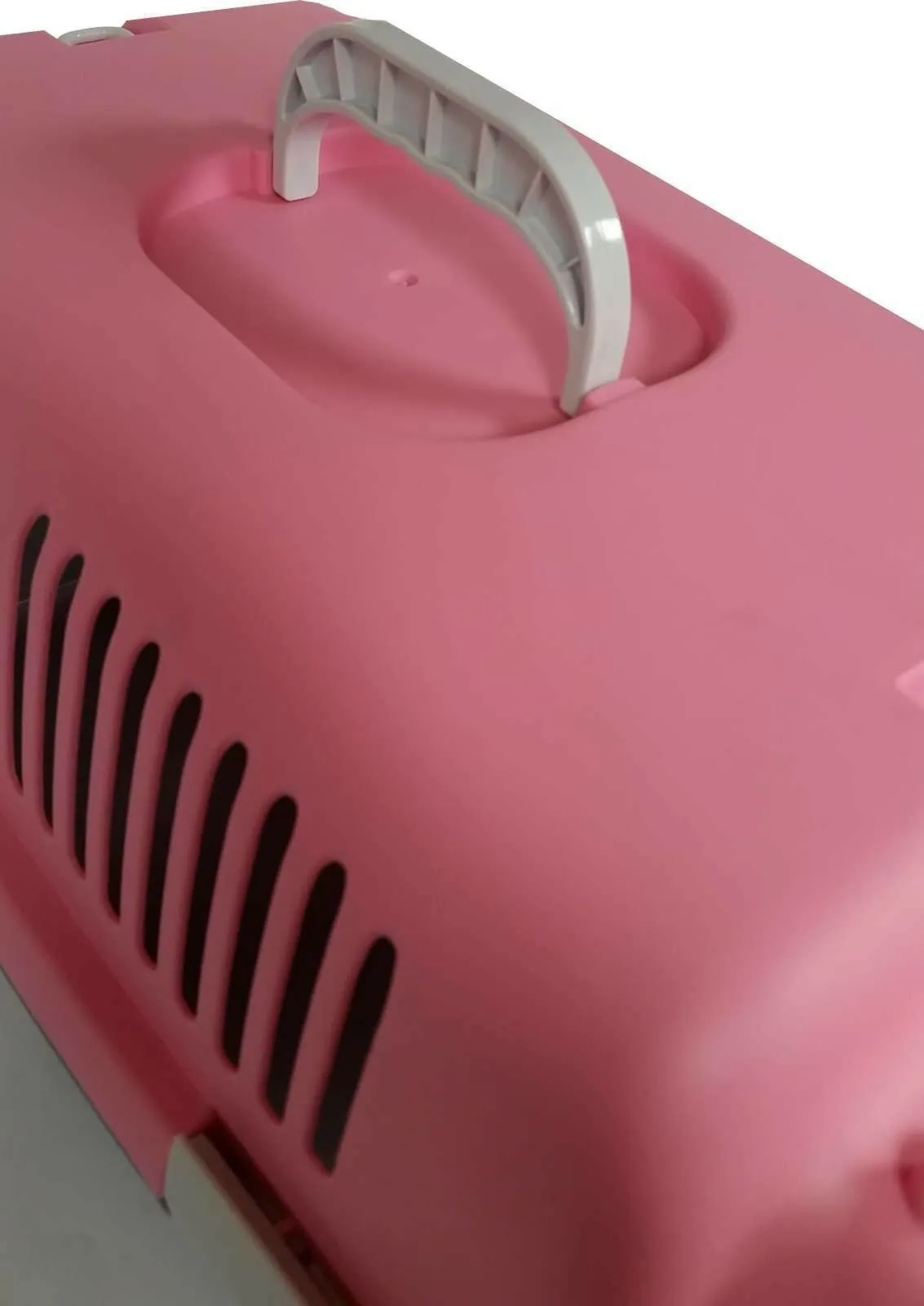 Cat Dog Animal Portable Travelling Carrier Crate For Transporting   Metal Cage