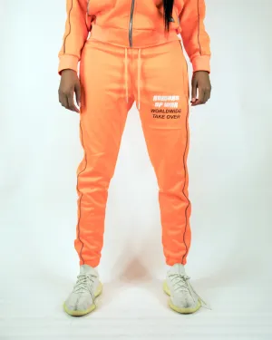 Caution Orange Worldwide Reflective Sweat Pant