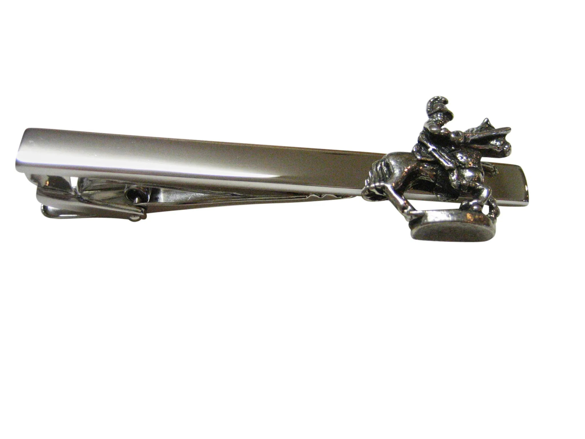 Cavalry Square Tie Clip