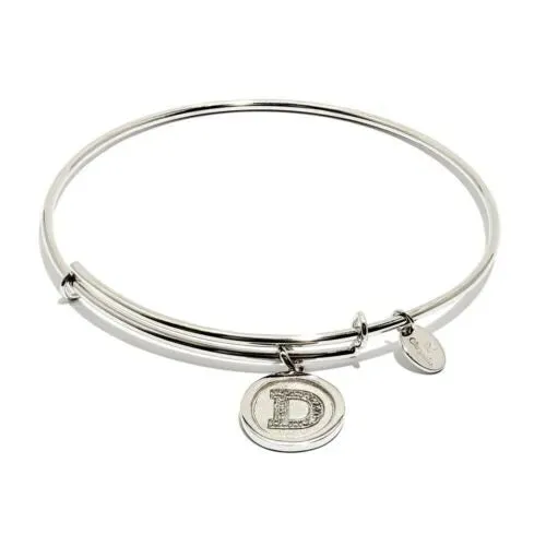 Chrysalis Silver Initial Bracelet