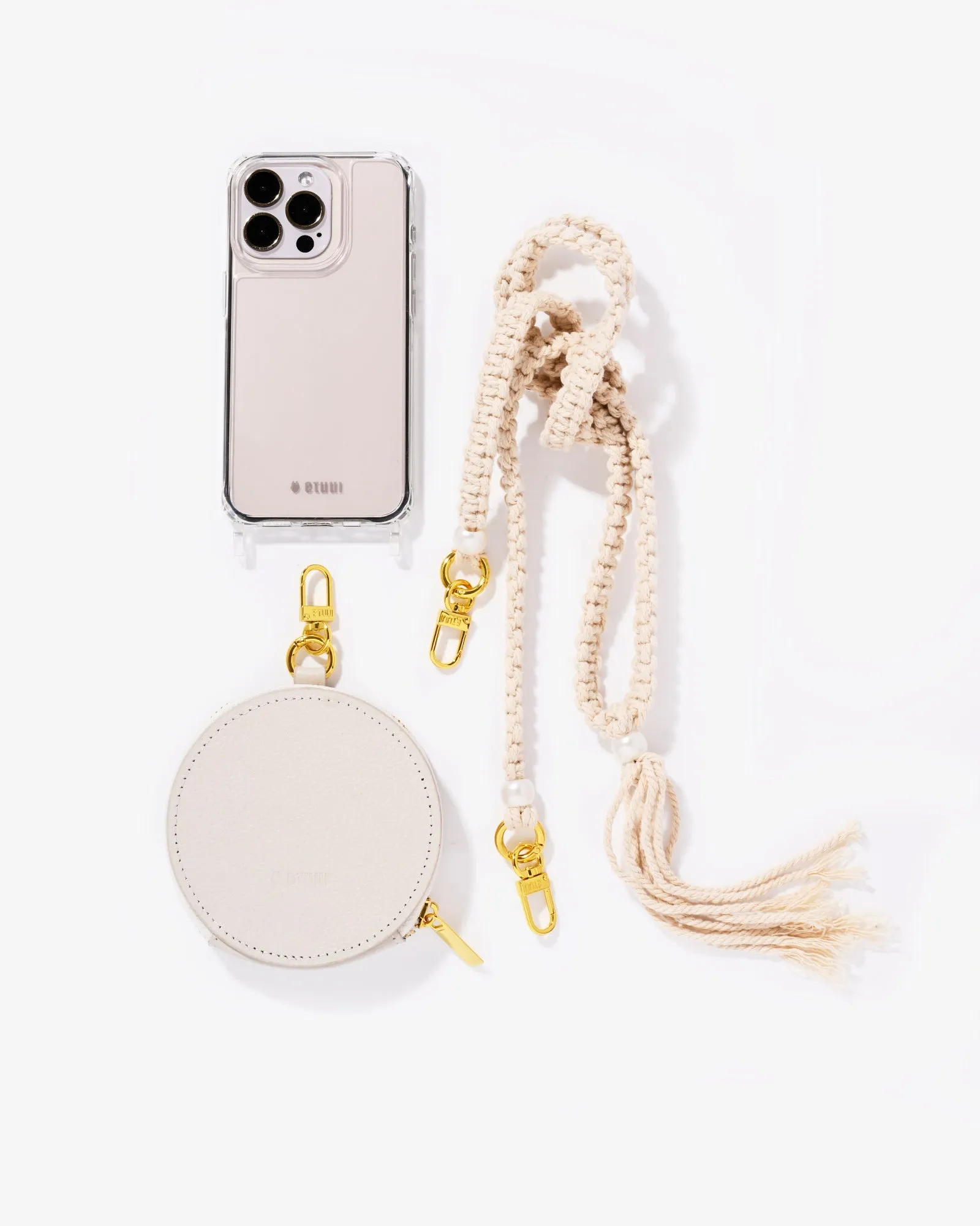 Clip Bag 2.0 Creme Gold