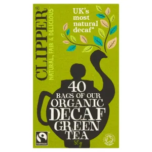 Clipper Fair Trade Green Tea Decaf (40 bags)