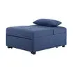 CONVERTIBLE CHAIR/BED, BLUE