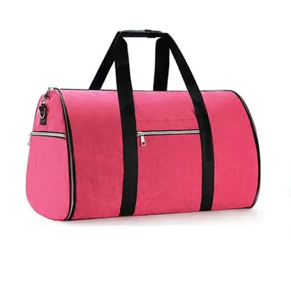 Convertible Garment Bag with Shoulder Strap Carry on  Duffel Bag for Men Women 2 in 1 Hanging Suitcase Suit Travel Bags