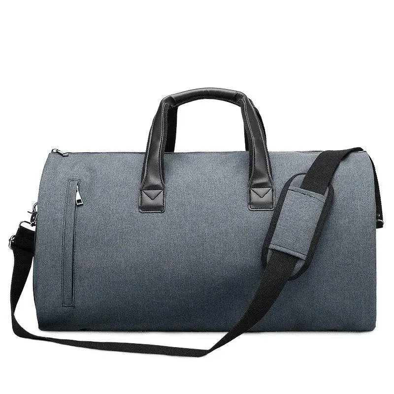 Convertible Garment Gym Bags for Men Fitness Camping Hiking Travel Large Capacity Duffel Bag with Shoe Pouch Carry On Tote XM130