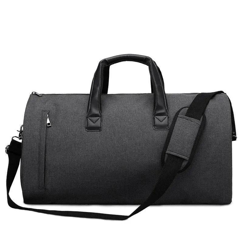 Convertible Garment Gym Bags for Men Fitness Camping Hiking Travel Large Capacity Duffel Bag with Shoe Pouch Carry On Tote XM130