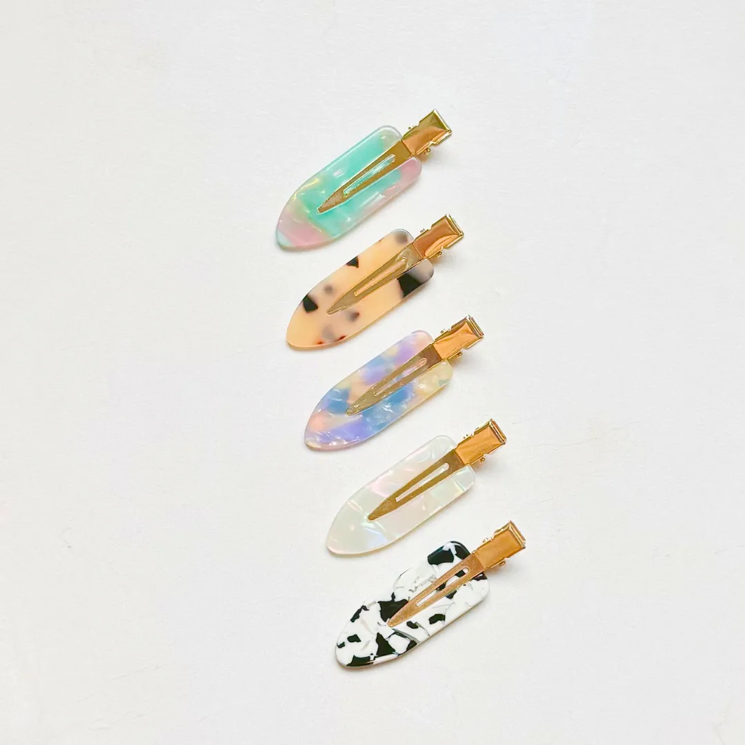 Creaseless Flat Hair Clips Set of 2