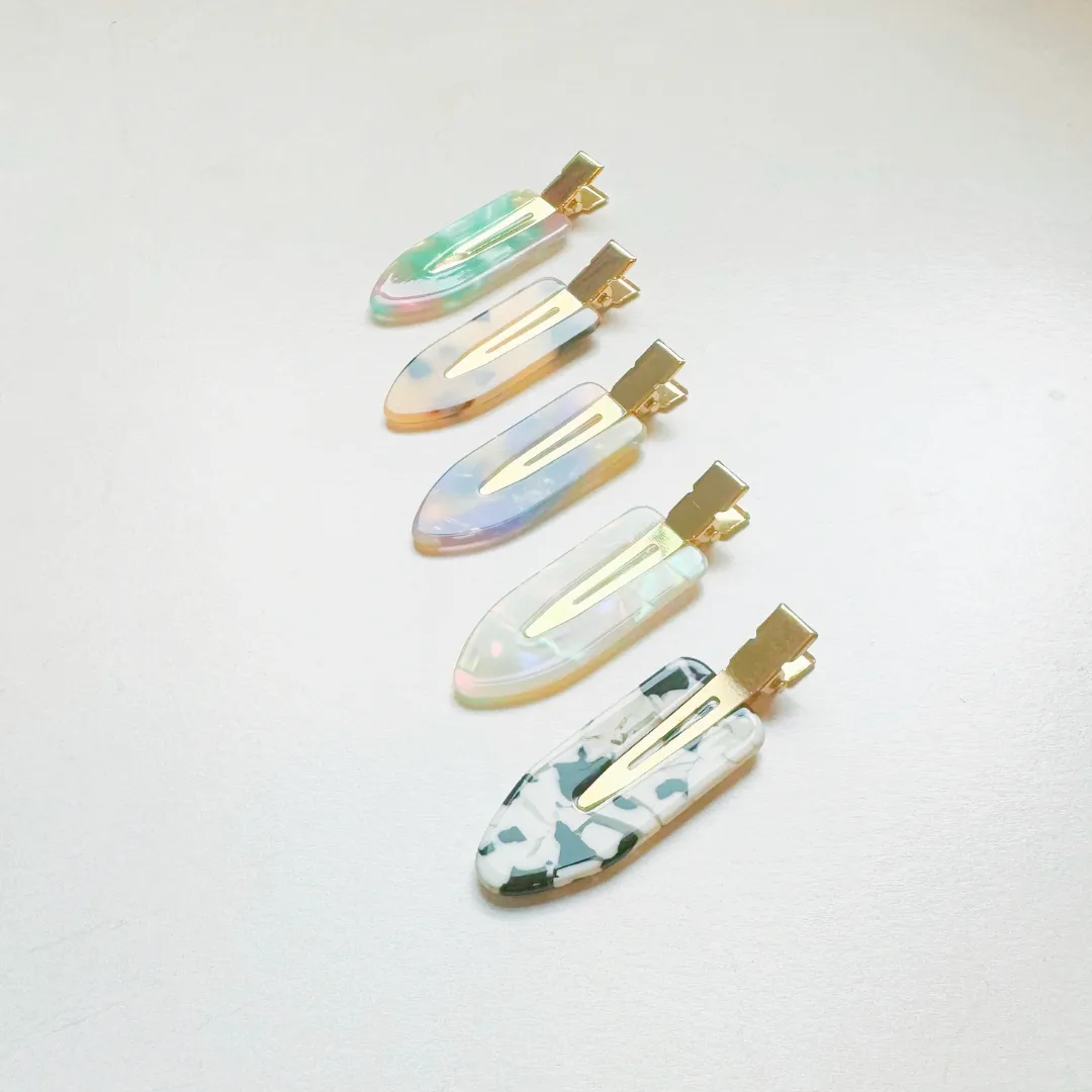 Creaseless Flat Hair Clips Set of 2