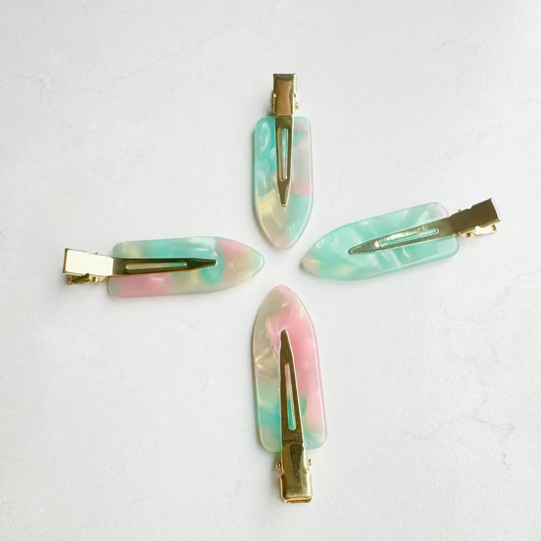 Creaseless Flat Hair Clips Set of 2