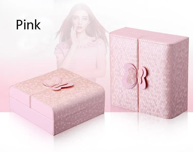 Creative bow Jewelry storage Box