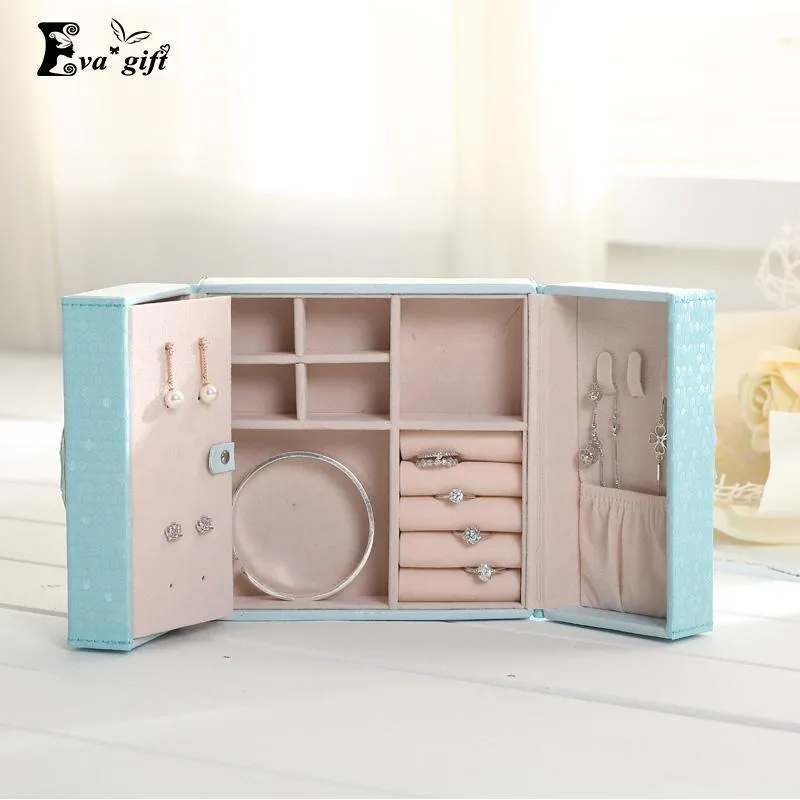 Creative bow Jewelry storage Box