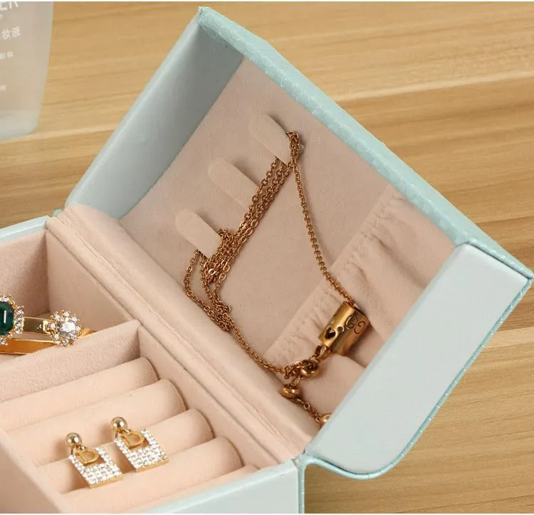 Creative bow Jewelry storage Box