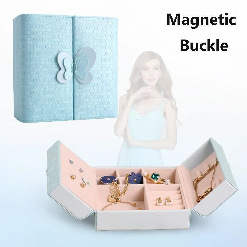 Creative bow Jewelry storage Box