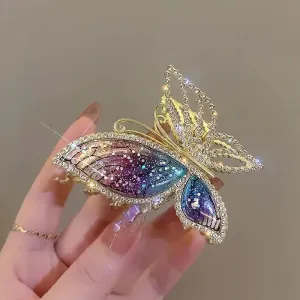 Crystal Butterfly Hair Clip