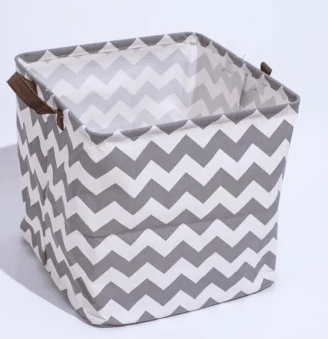 Cube Storage Box Canvas Fabric  Basket Toy Organiz