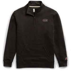 Culver Stadium 1/4 Zip - True Black