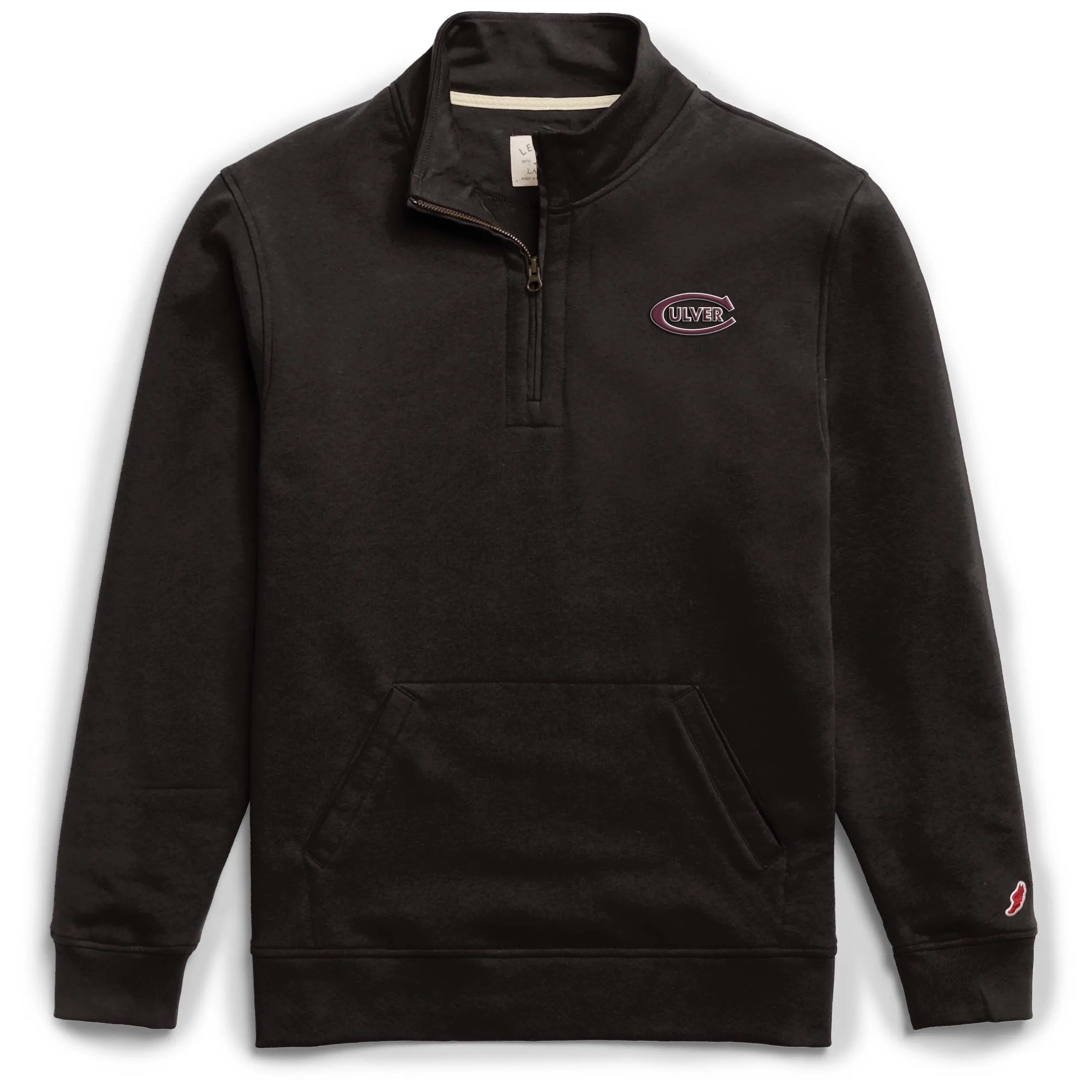 Culver Stadium 1/4 Zip - True Black