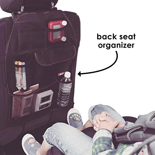 Diono Back Seat Organizer Stow 'n Go In the Car Accessories, Black