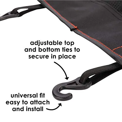 Diono Back Seat Organizer Stow 'n Go In the Car Accessories, Black