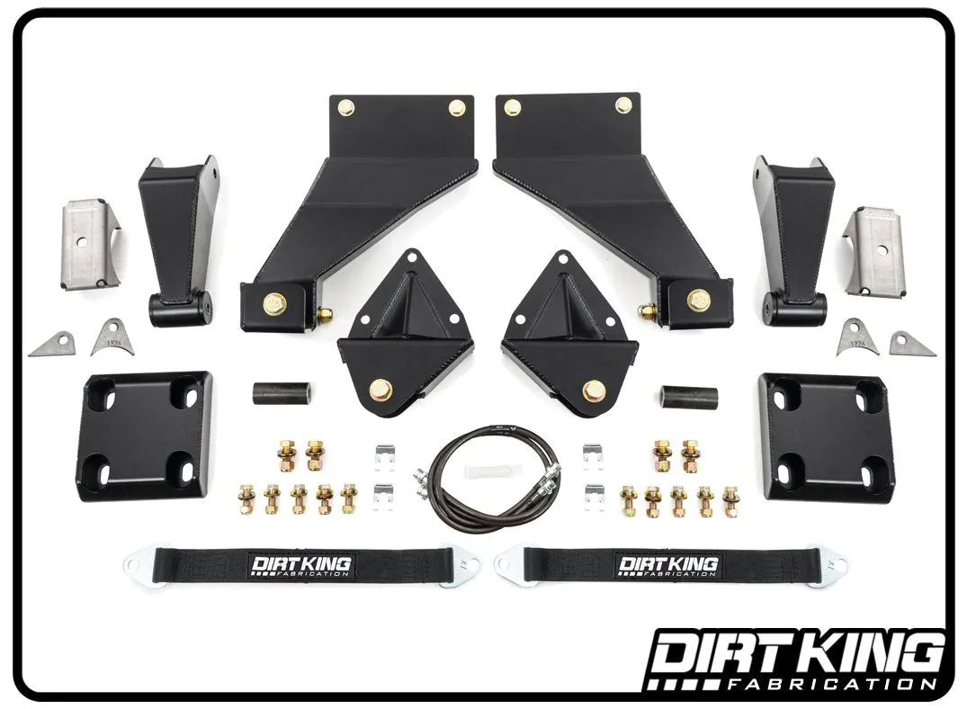Dirt King Long Travel Spring Under Kit Toyota Tacoma 2005-2023