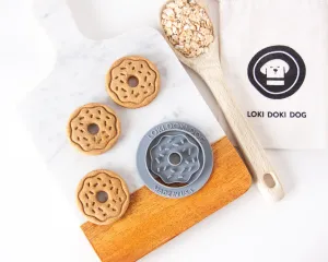 Donut Shape Dog Biscuit Cookie Cutter