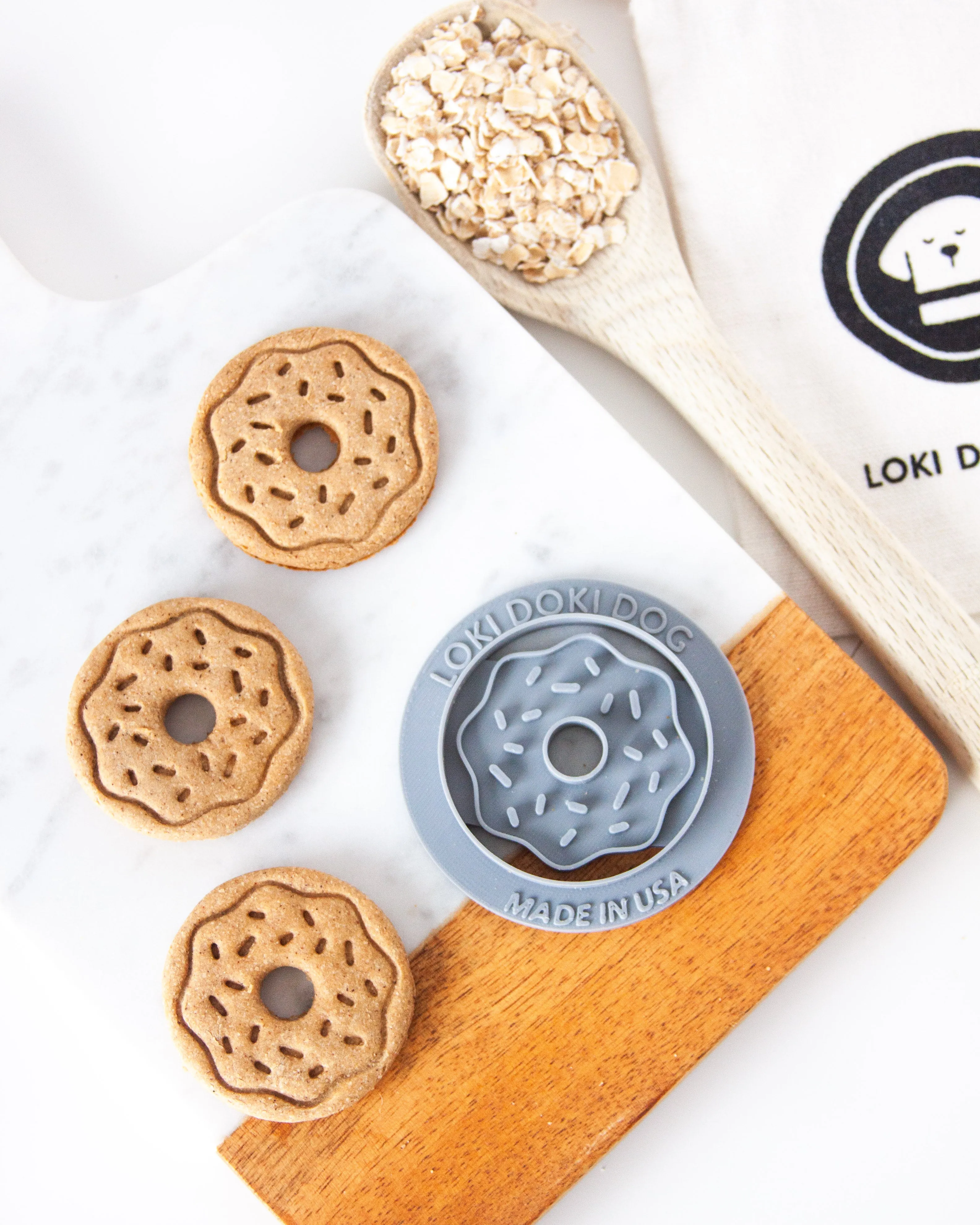 Donut Shape Dog Biscuit Cookie Cutter