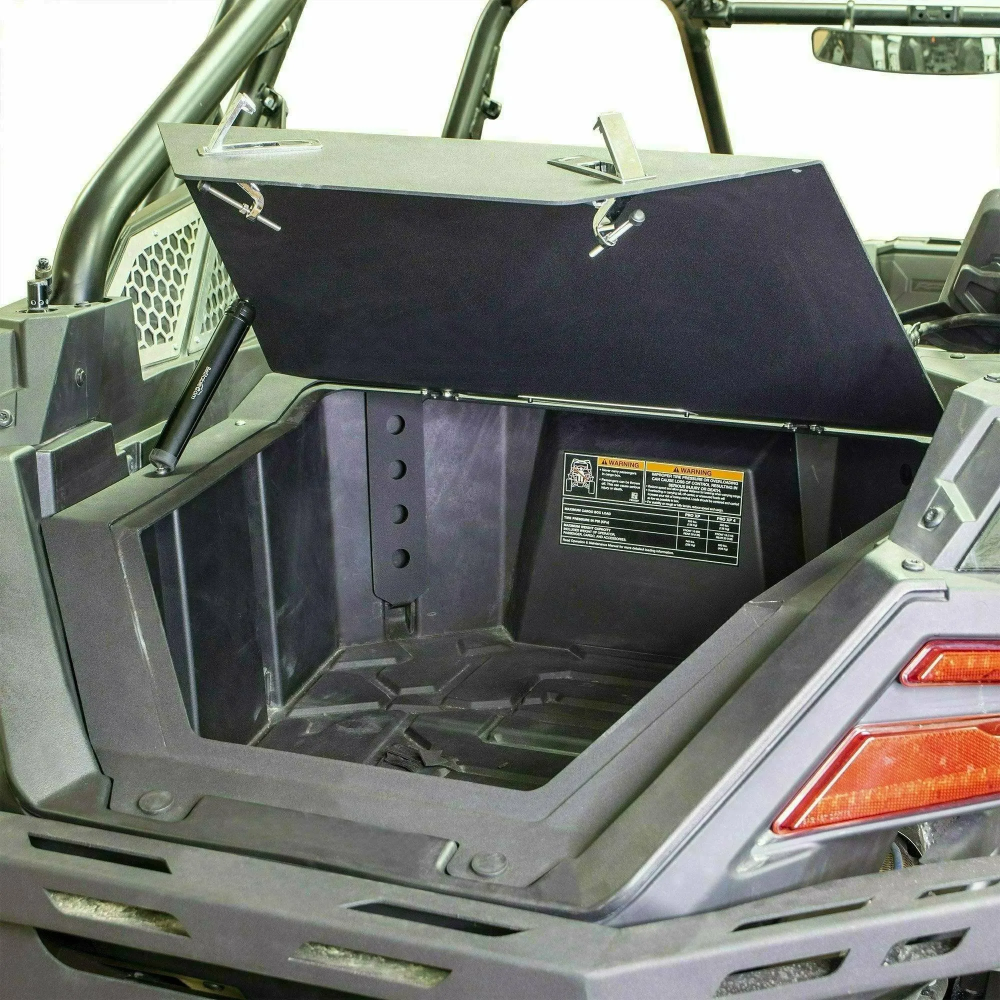 DRT Motorsports Polaris RZR PRO XP / Turbo R Aluminum Storage/Trunk Enclosure