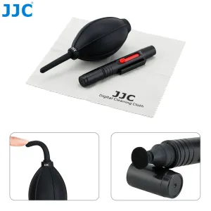 DSLR Camera Cleaning Kit - Lens Pen Air Blower & Fiber Cloth