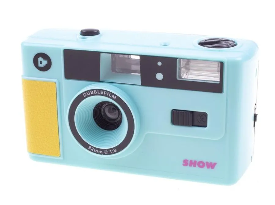 dubblefilm SHOW 35mm Film Camera - Turquoise
