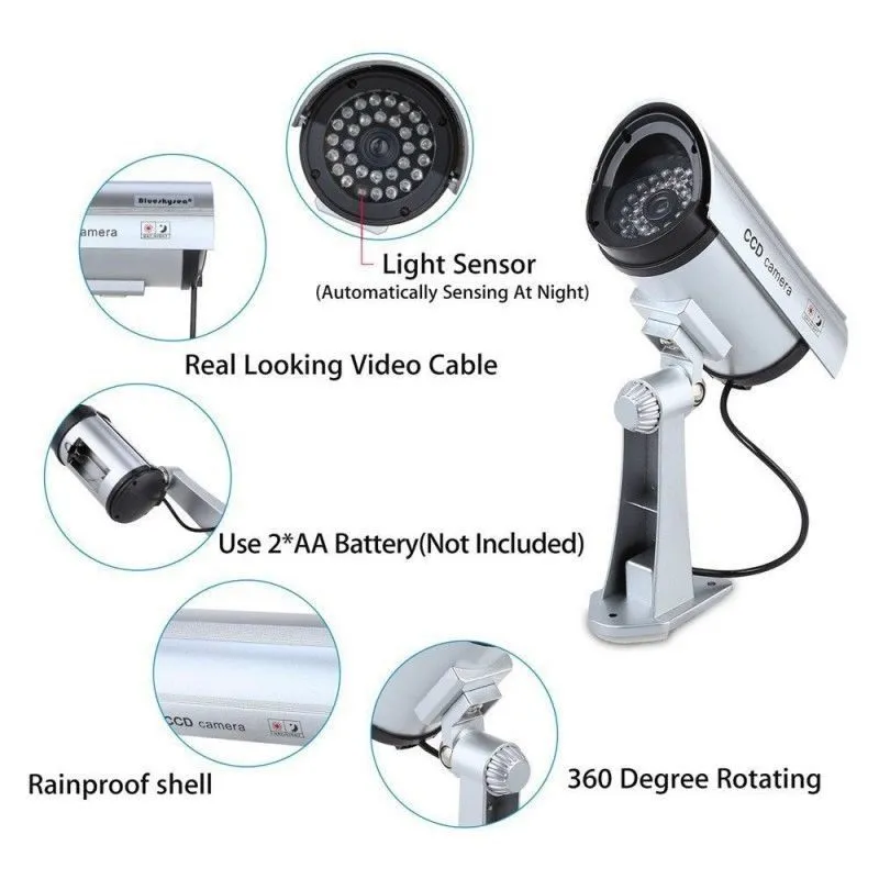 Dummy Security Camera * Black