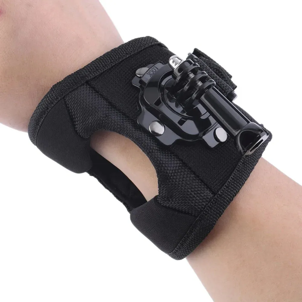 Easttowest 360 Degree Rotation Hand Strap Wrist Belt Mount for Go Pro Hero 6 5 4 3 Xiaomi Yi Sjcam Sj4000 Sj5000 Action Camera