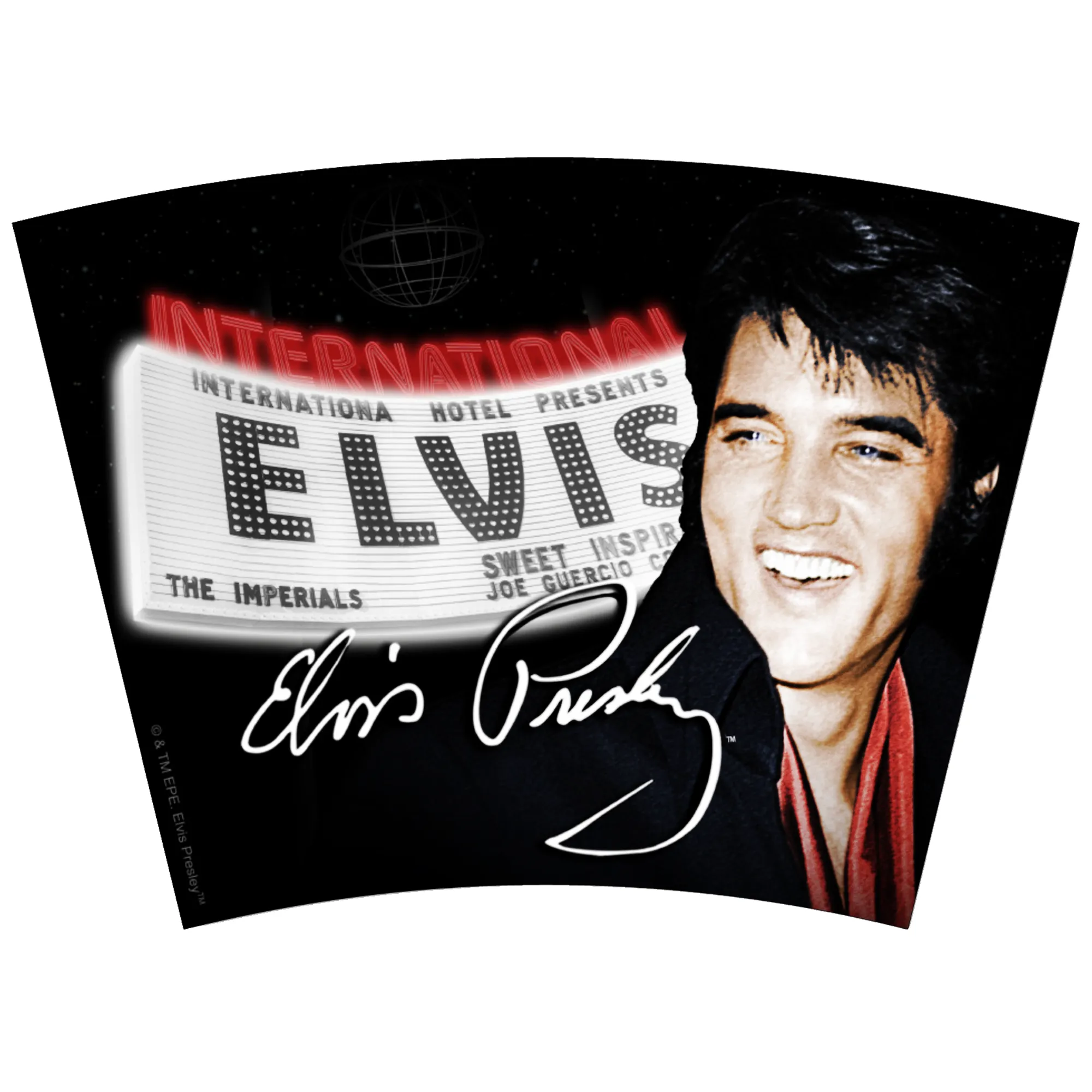 ELVIS Vegas Marquee Travel Tumbler