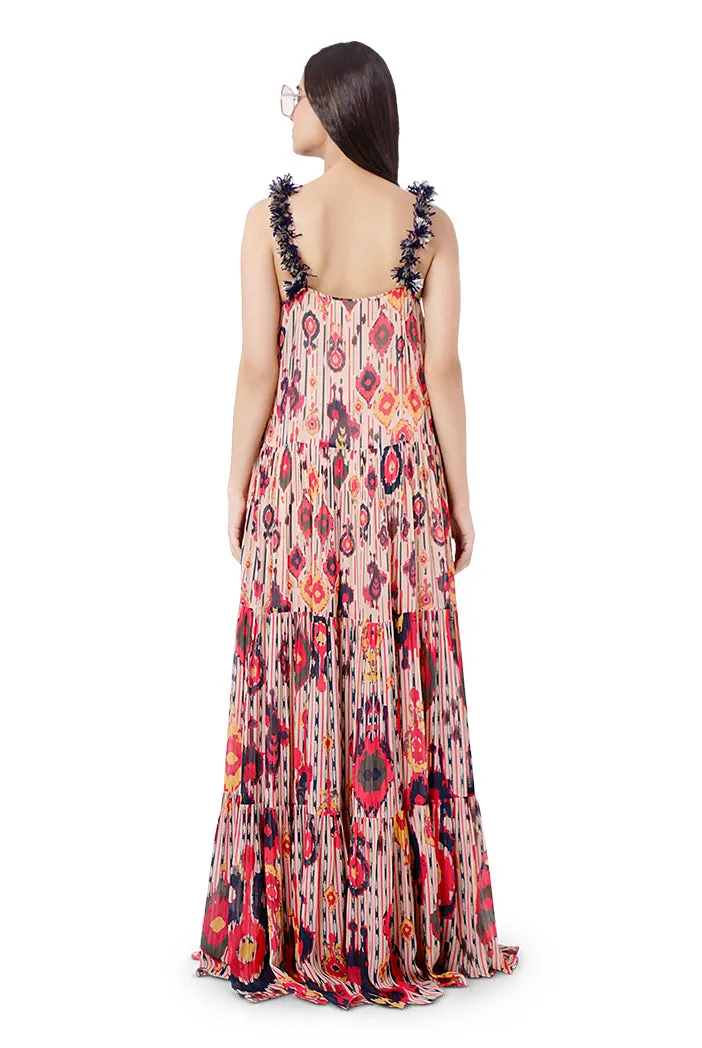 EMAN TIERED DRESS