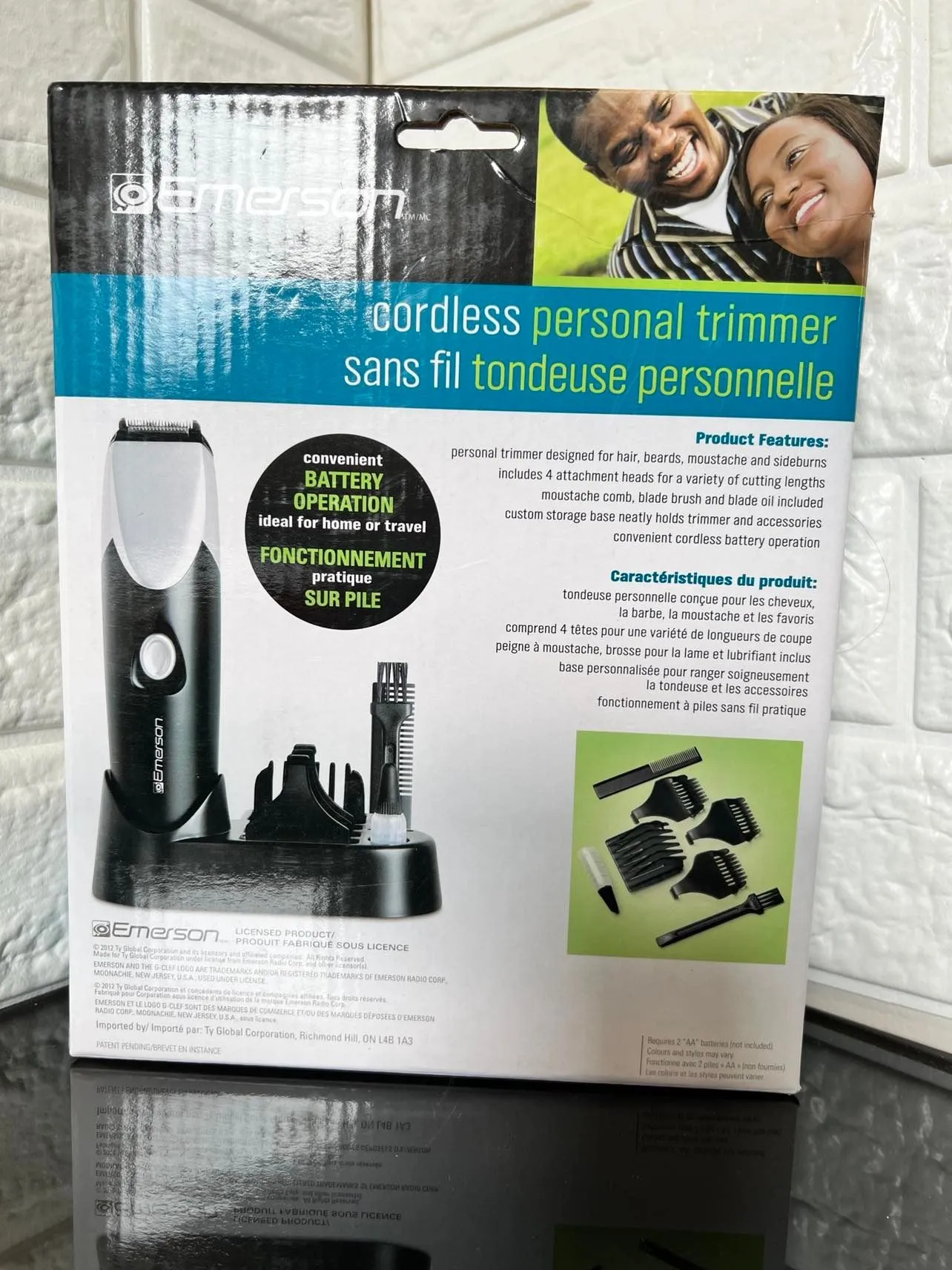 Emerson 9-pc Cordless Men's Personal Trimmer