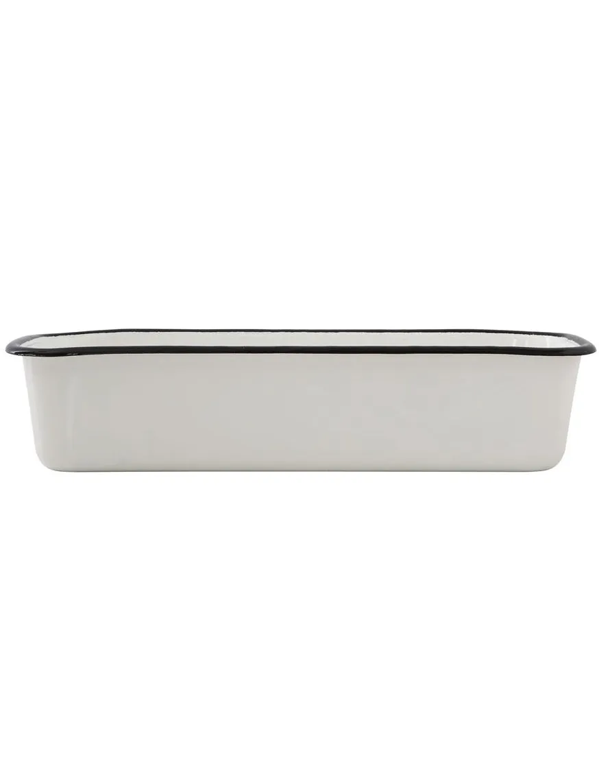 Enameled Rectangle Dish