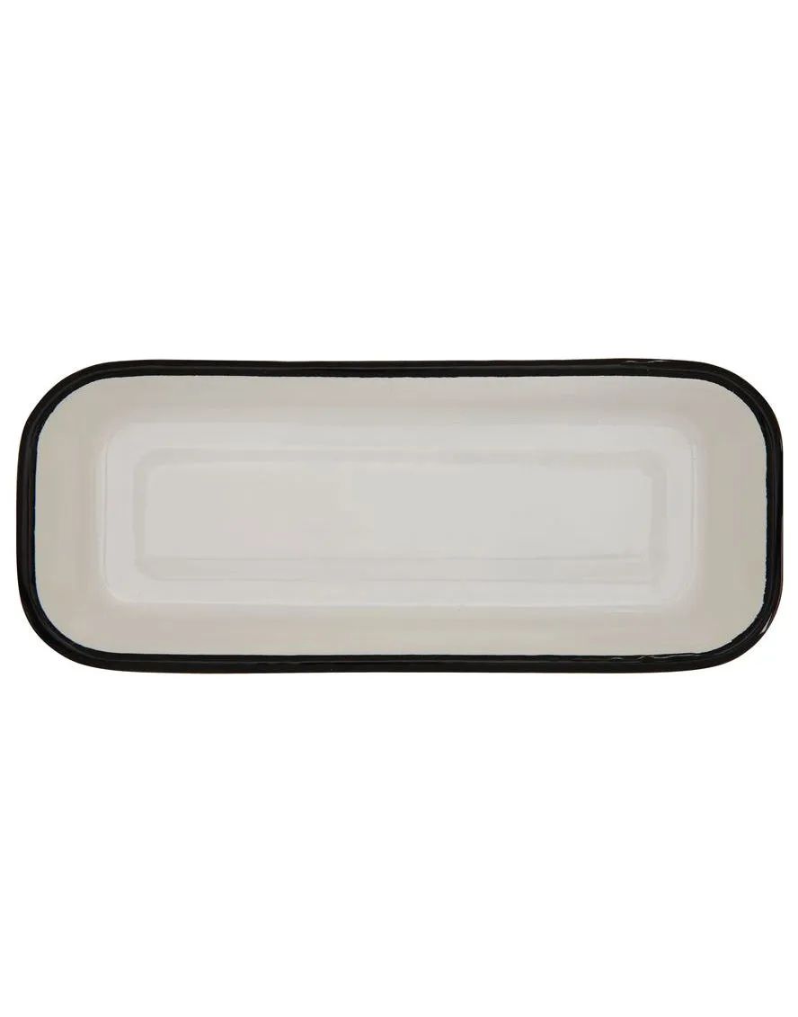 Enameled Rectangle Dish