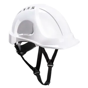 ENDURANCE HARD HAT - MICRO PEAK, VENTED, CHIN STRAPS, SUPERIOR RACHET ADJUST
