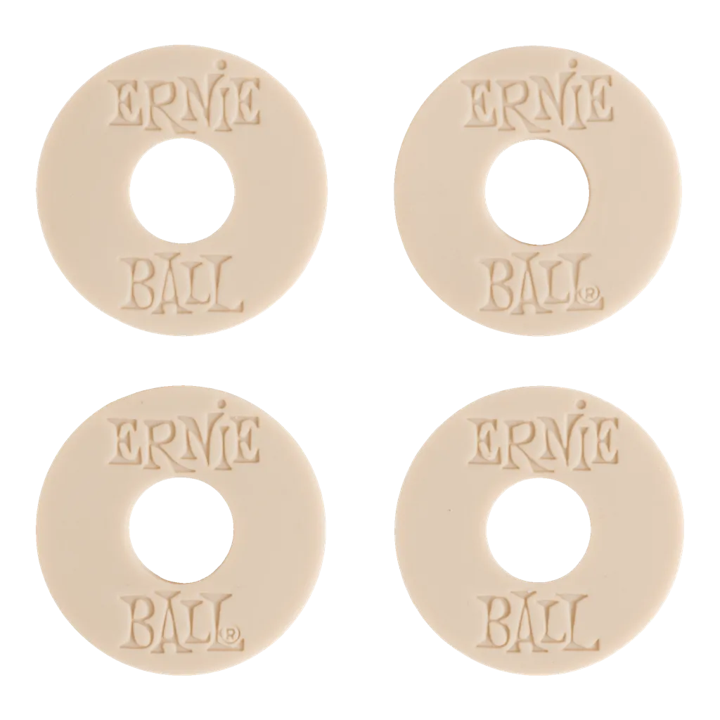 Ernie Ball Strap Blocks Locks | Rubber - Grey