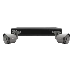 ESP RHD4KB2G2TB Rekor HD 4 Channel HD 2TB 2x Grey Bullet Camera Kit