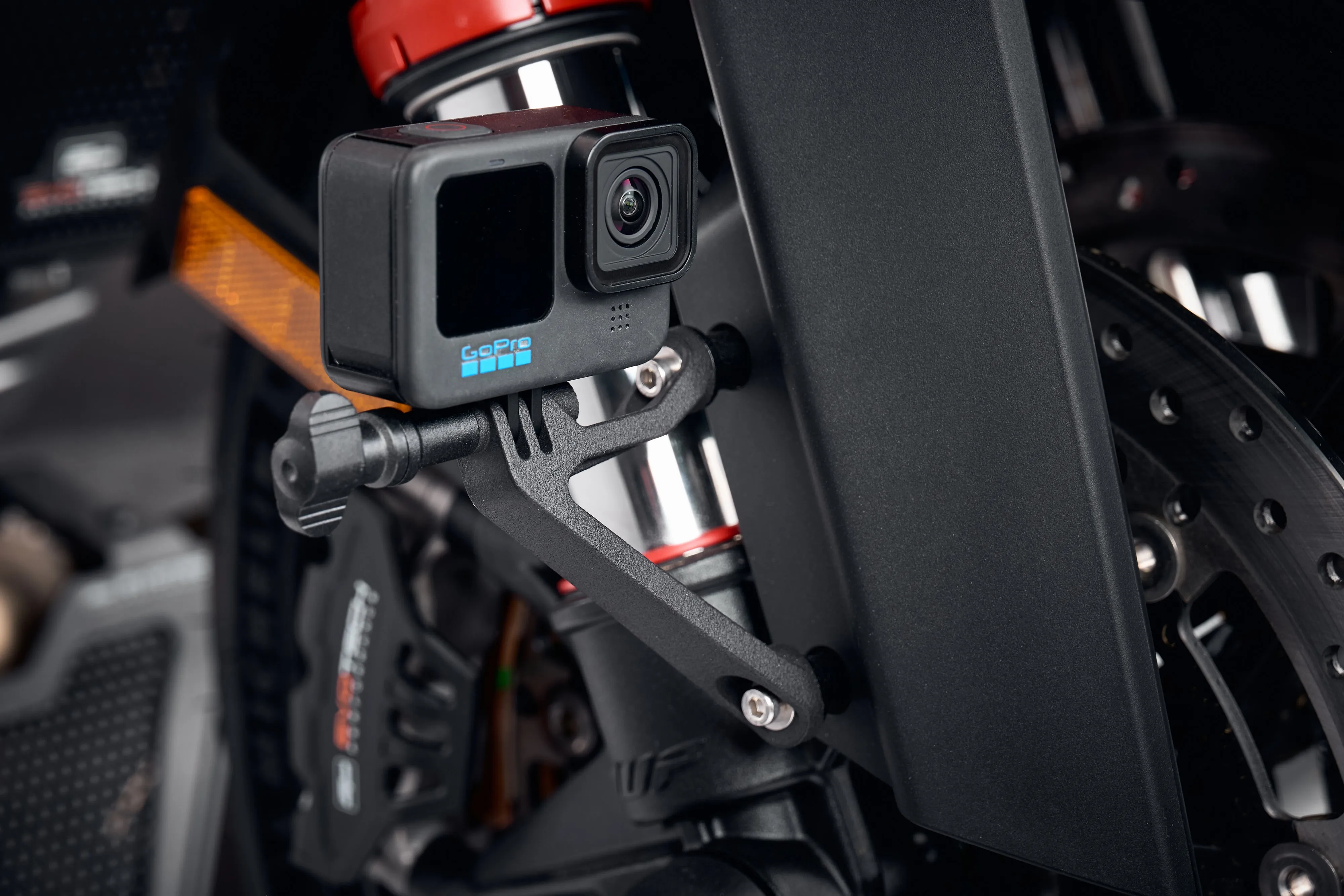 Evotech Action / Safety Camera Front Mudguard Mount - KTM 1390 Super Duke R Evo (2024 )