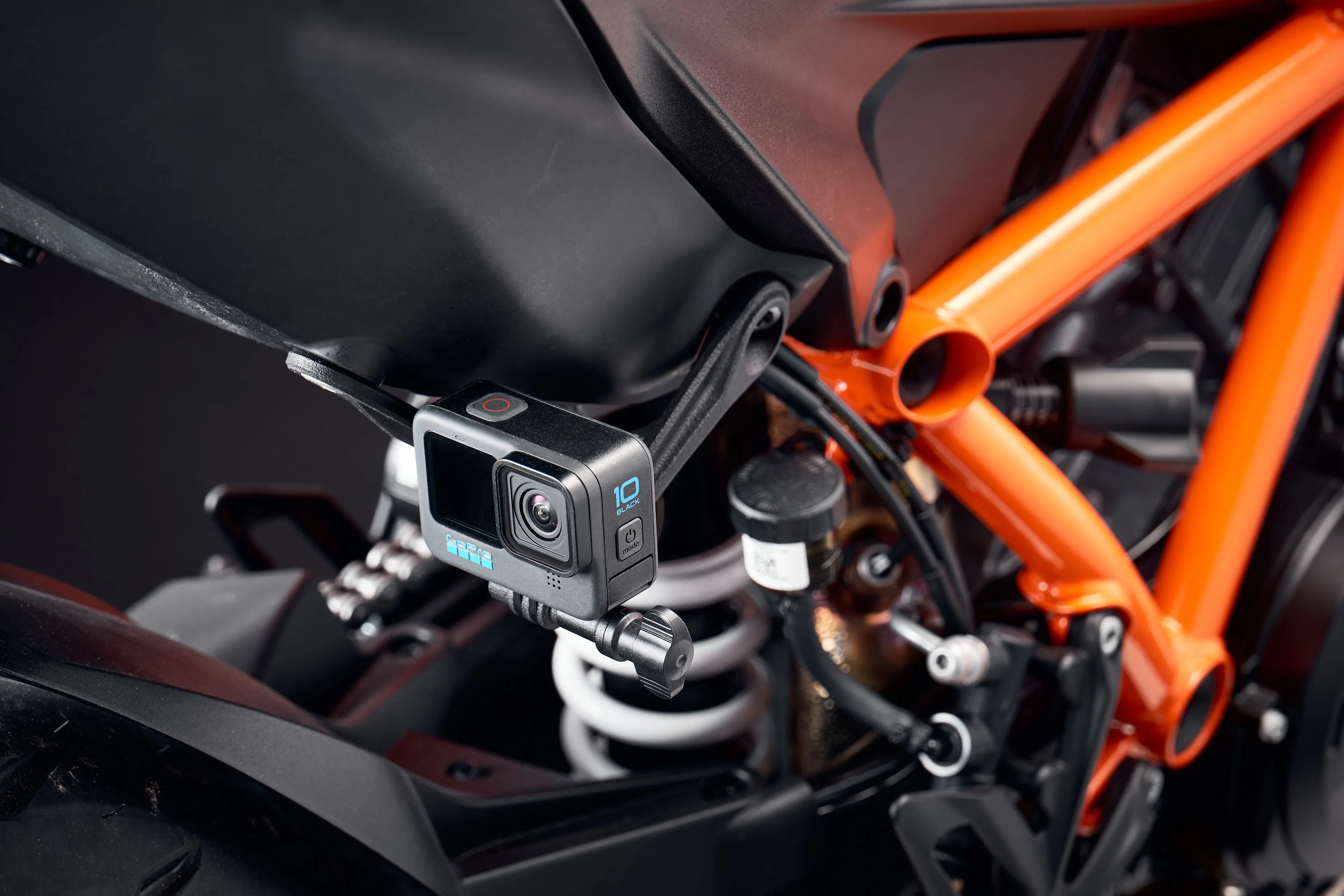 Evotech Footpeg Rear facing Action Camera Mount - KTM 1290 Super Duke R Evo (2022 ) (Right-hand Side)